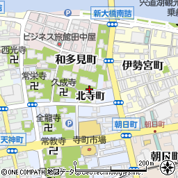 島根県松江市寺町172周辺の地図