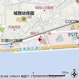日本赤十字社　県支部・松江市地区周辺の地図
