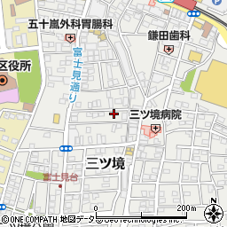 神奈川県横浜市瀬谷区三ツ境114-5周辺の地図