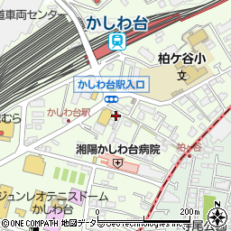 神奈川県海老名市柏ケ谷630-2周辺の地図