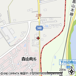 岐阜県美濃加茂市山之上町1091-97周辺の地図