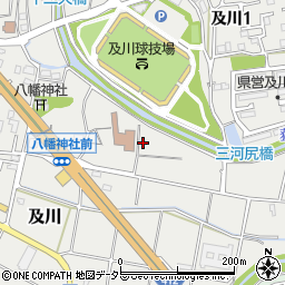 神奈川県厚木市及川677周辺の地図
