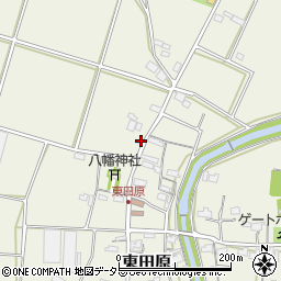 岐阜県関市東田原883周辺の地図
