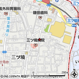 神奈川県横浜市瀬谷区三ツ境25-8周辺の地図