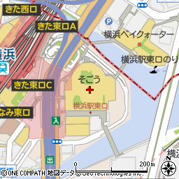 金子眼鏡・そごう横浜店周辺の地図
