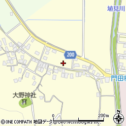鳥取県東伯郡湯梨浜町門田285-3周辺の地図