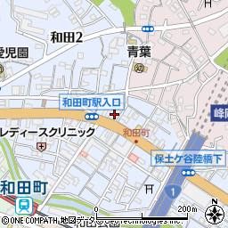横浜銀行和田町支店 ＡＴＭ周辺の地図
