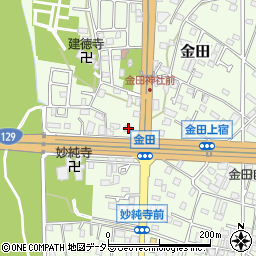 神奈川県厚木市金田471周辺の地図