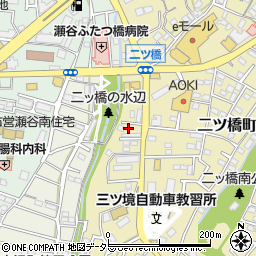 神奈川県横浜市瀬谷区二ツ橋町158-5周辺の地図