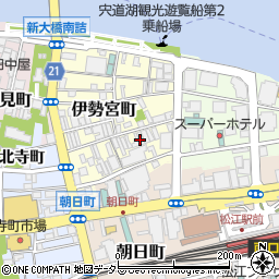 松江海鮮市場 鮨 主水周辺の地図