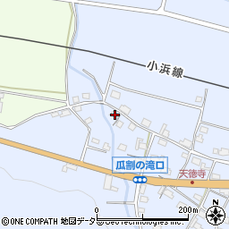 福井県三方上中郡若狭町天徳寺15-25周辺の地図