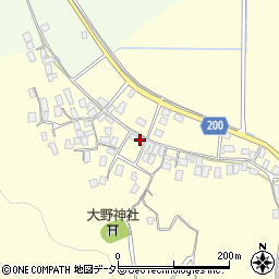 鳥取県東伯郡湯梨浜町門田348-3周辺の地図