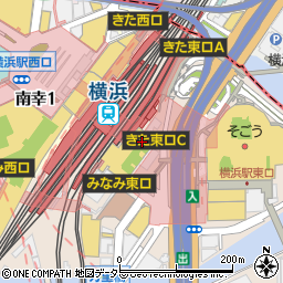 すし玉 ルミネ横浜店周辺の地図