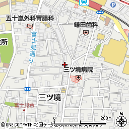 神奈川県横浜市瀬谷区三ツ境20周辺の地図