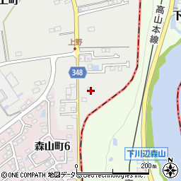 岐阜県美濃加茂市山之上町1092-4周辺の地図