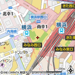 ディオール横浜高島屋周辺の地図