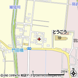鳥取県東伯郡湯梨浜町門田23周辺の地図