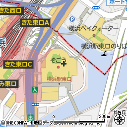 柿安惣菜　そごう横浜店周辺の地図