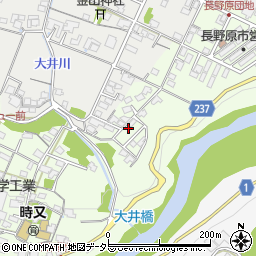 長野県飯田市時又174-5周辺の地図