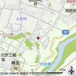 長野県飯田市時又175周辺の地図