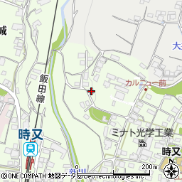 長野県飯田市時又610周辺の地図