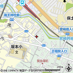 神奈川県横浜市保土ケ谷区仏向町298周辺の地図