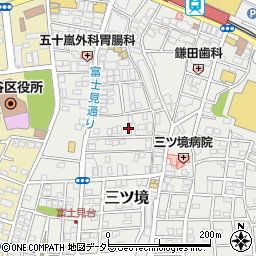 神奈川県横浜市瀬谷区三ツ境113-13周辺の地図