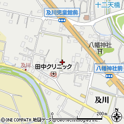 神奈川県厚木市及川578周辺の地図