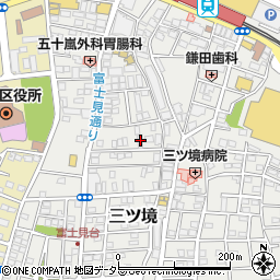 神奈川県横浜市瀬谷区三ツ境113-2周辺の地図