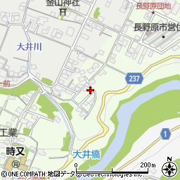 長野県飯田市時又174-15周辺の地図