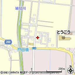 鳥取県東伯郡湯梨浜町門田23-28周辺の地図