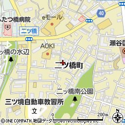 神奈川県横浜市瀬谷区二ツ橋町104-3周辺の地図