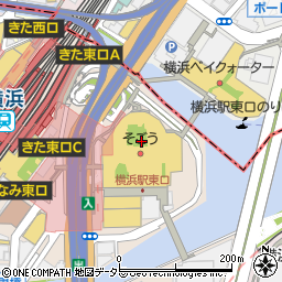 ホテルオークラ レストラン横浜 サファイア周辺の地図