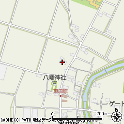 岐阜県関市東田原874周辺の地図