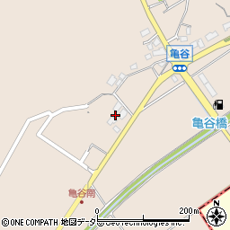 鳥取県東伯郡北栄町亀谷209周辺の地図