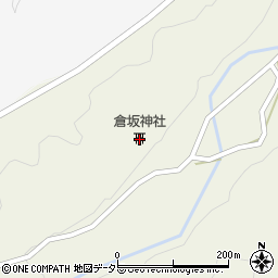 倉坂神社周辺の地図
