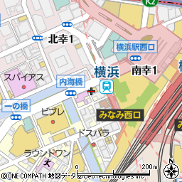 ザ・スーツカンパニー横浜西口店周辺の地図