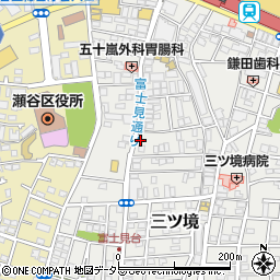 神奈川県横浜市瀬谷区三ツ境113周辺の地図