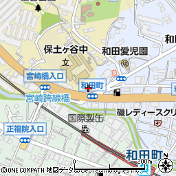 サイドナイン周辺の地図