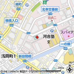 横浜北幸郵便局周辺の地図