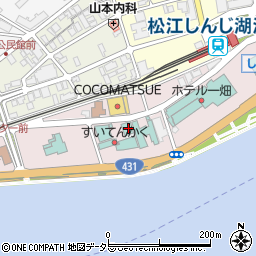島根県松江市千鳥町39周辺の地図