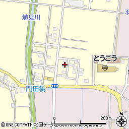 鳥取県東伯郡湯梨浜町門田23-24周辺の地図