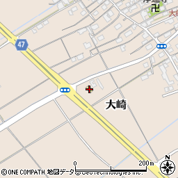 ファミリーマート米子大崎店周辺の地図