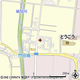 鳥取県東伯郡湯梨浜町門田23-29周辺の地図