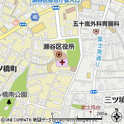 神奈川県横浜市瀬谷区二ツ橋町190周辺の地図