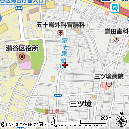 長後庵三ツ境店周辺の地図