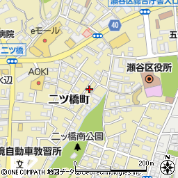 神奈川県横浜市瀬谷区二ツ橋町104-22周辺の地図