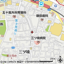 神奈川県横浜市瀬谷区三ツ境20-25周辺の地図