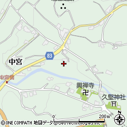 長野県飯田市上久堅1705周辺の地図