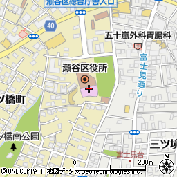 横浜市瀬谷公会堂周辺の地図